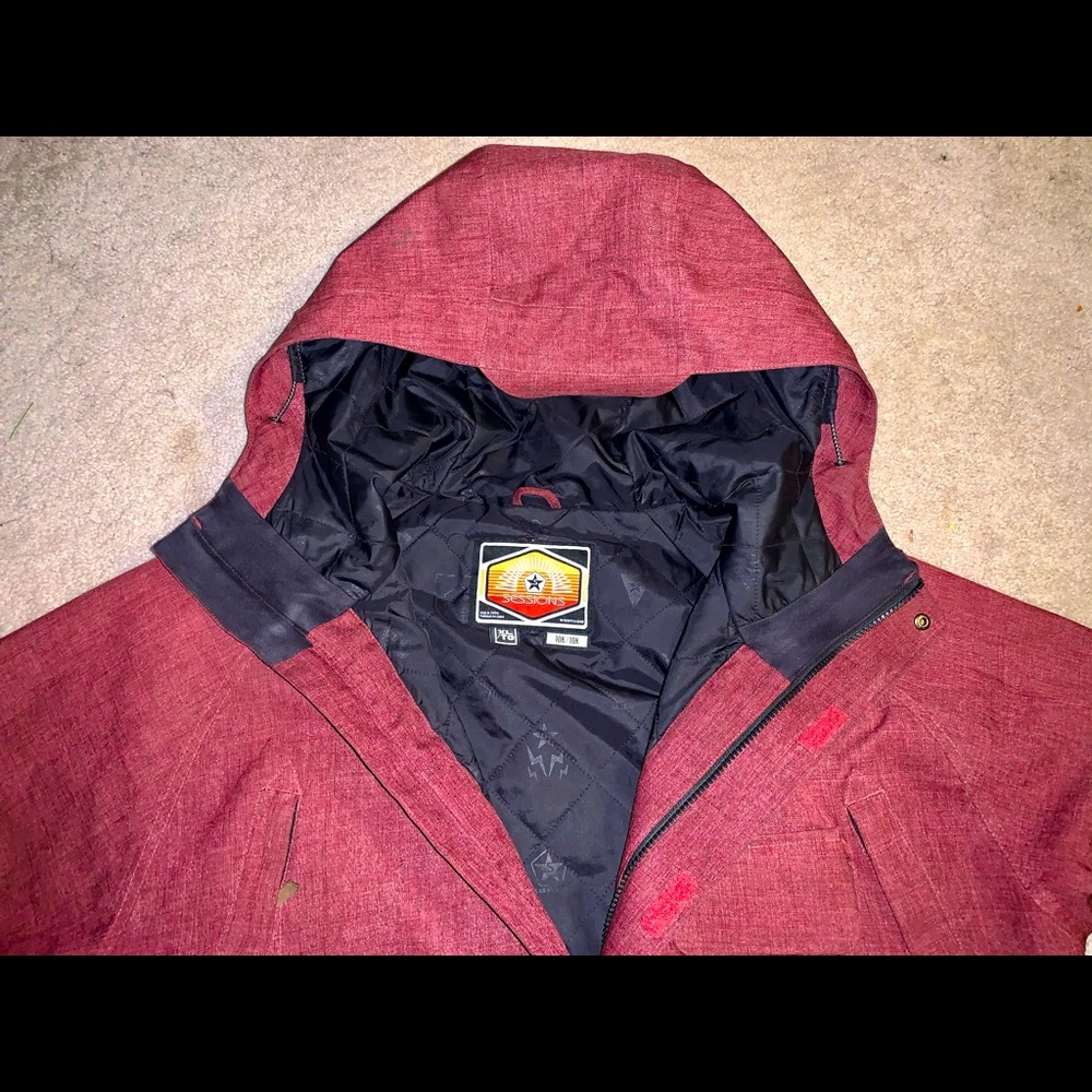 Sessions XL snowboard jacket